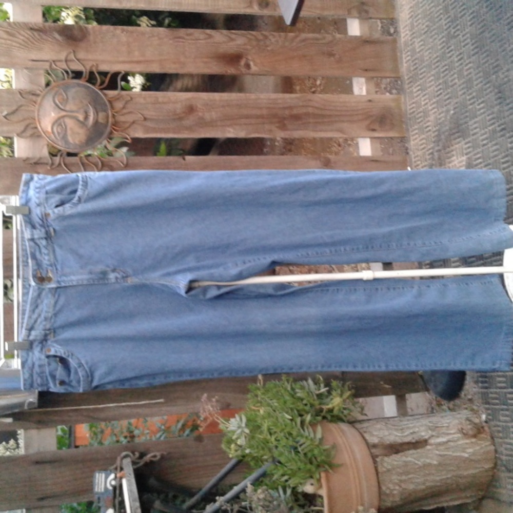 Women's within jeans 18 w tall blue stretchy material